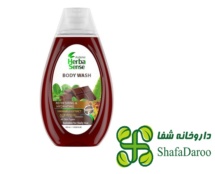 شامپو بدن شکلات و نعناع رایحه طراوت بخش آردن