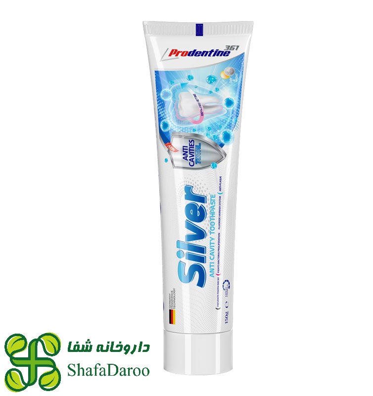 خمیر دندان ضد پوسیدگی سیلور پرودنتین