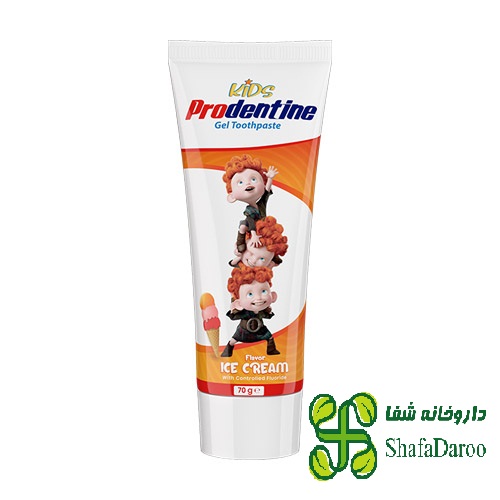 خمیردندان ژله‌ای کودک (سه پسر بچه دلیر) طعم بستنی پرودنتین