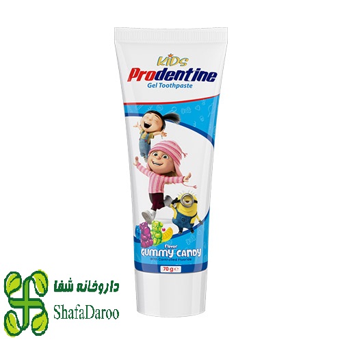 خمیردندان ژله ای بچه طعم پاستیل پرودنتین کیدز