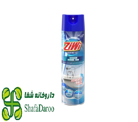 فوم پاک کننده حمام و دستشویی زی وی