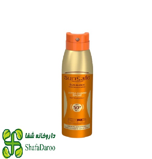اسپری ضد آفتاب الترا گارد اسپرت Spf50 سان سیف