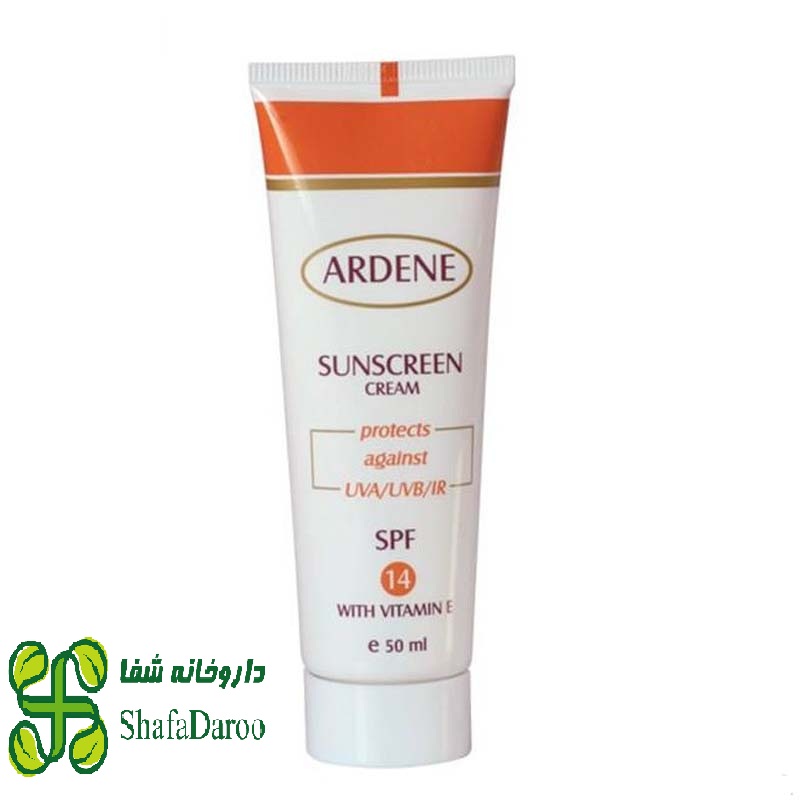 کرم ضدآفتاب spf14 آردن